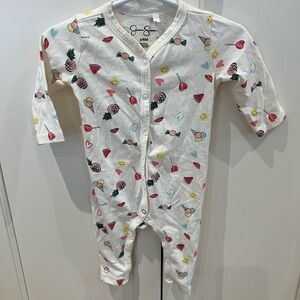 Jessica Simpson Kids dessert fruit Print 3-6m